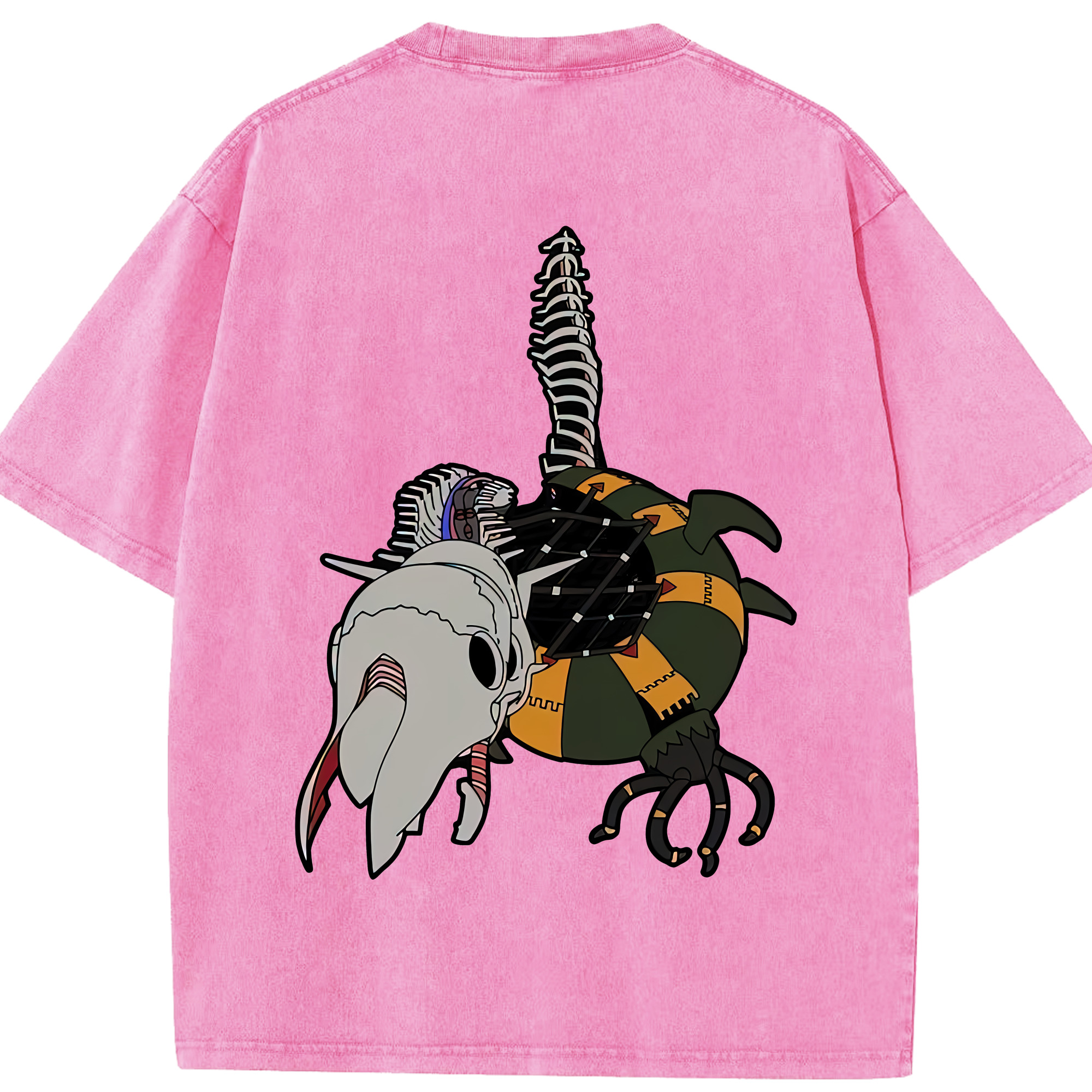 （画像用） EVA 新世紀エヴァンゲリオン 綿100% ヴィンテージ風 半袖Tシャツ（背面プリント）